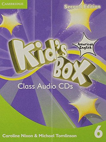 Kid's Box American English Level 6 Class Audio CDs (4)