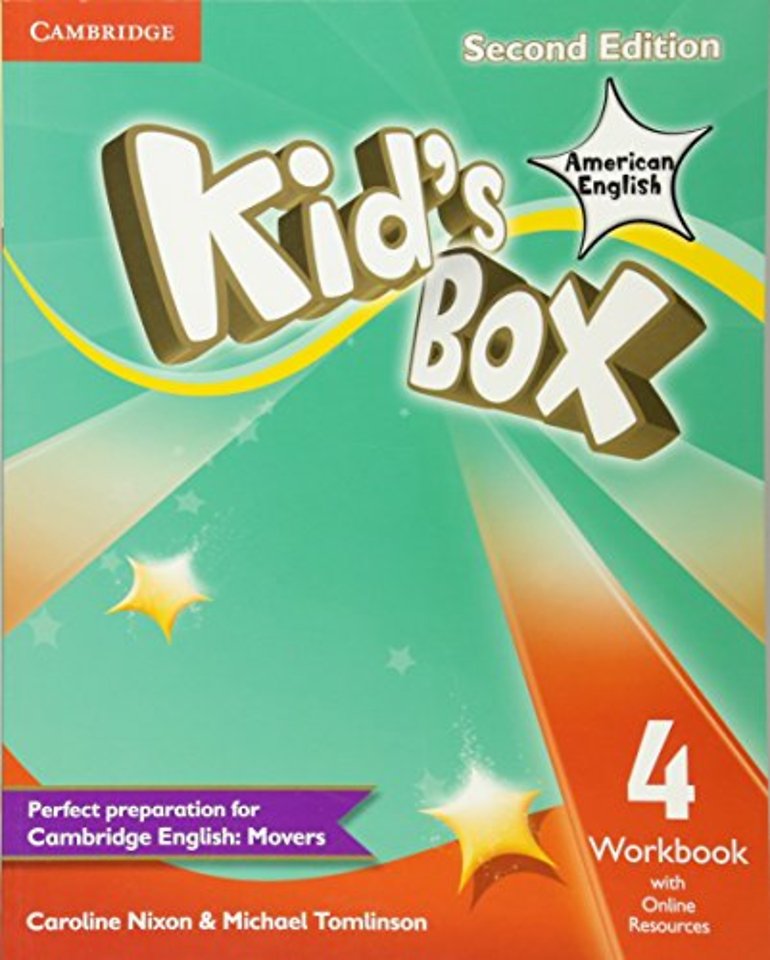 Kid's Box American English Level 4 Workbook with Online Resources