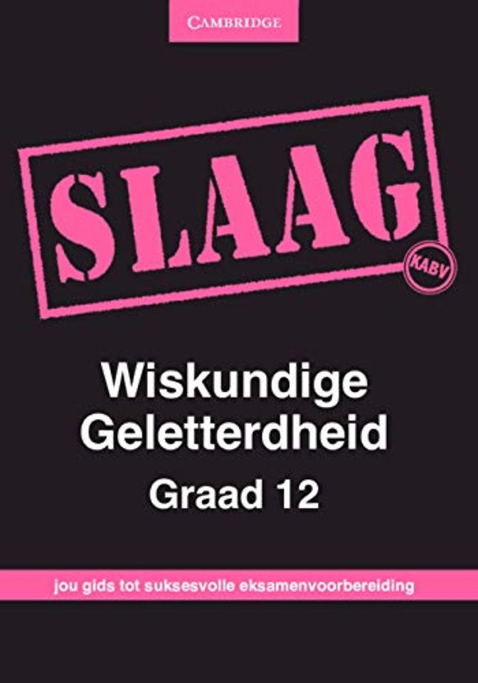 SLAAG Wiskundige Geletterdheid Graad 12