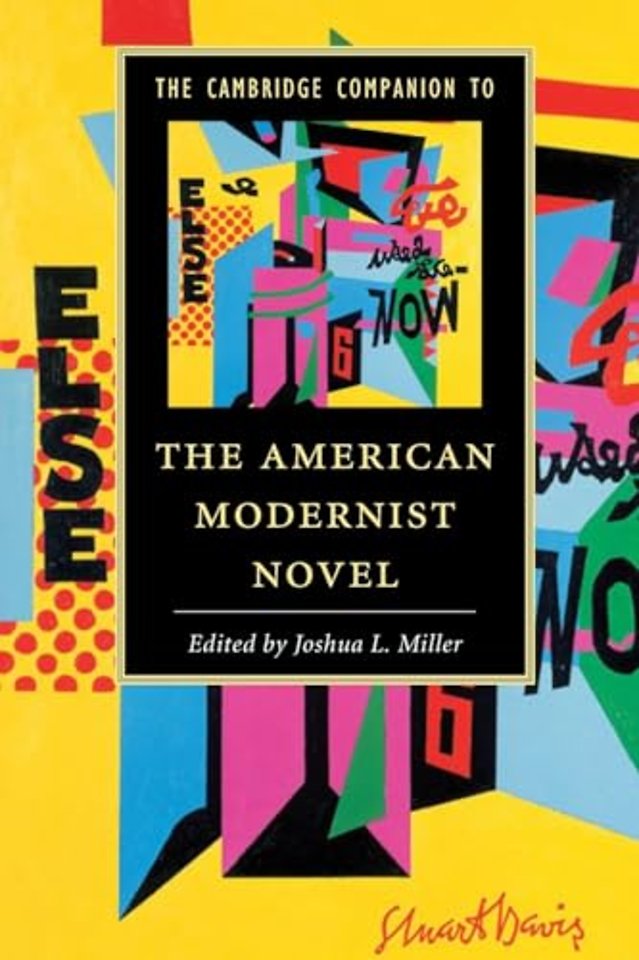 The Cambridge Companion to the American Modernist Novel