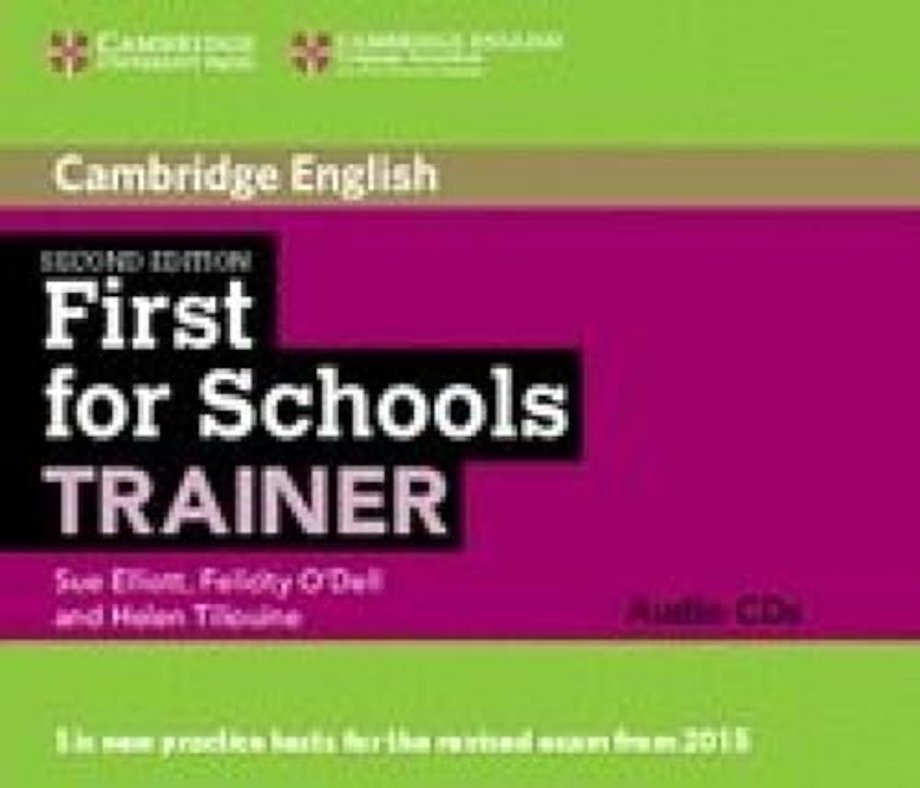 First for Schools Trainer Audio CDs (3)