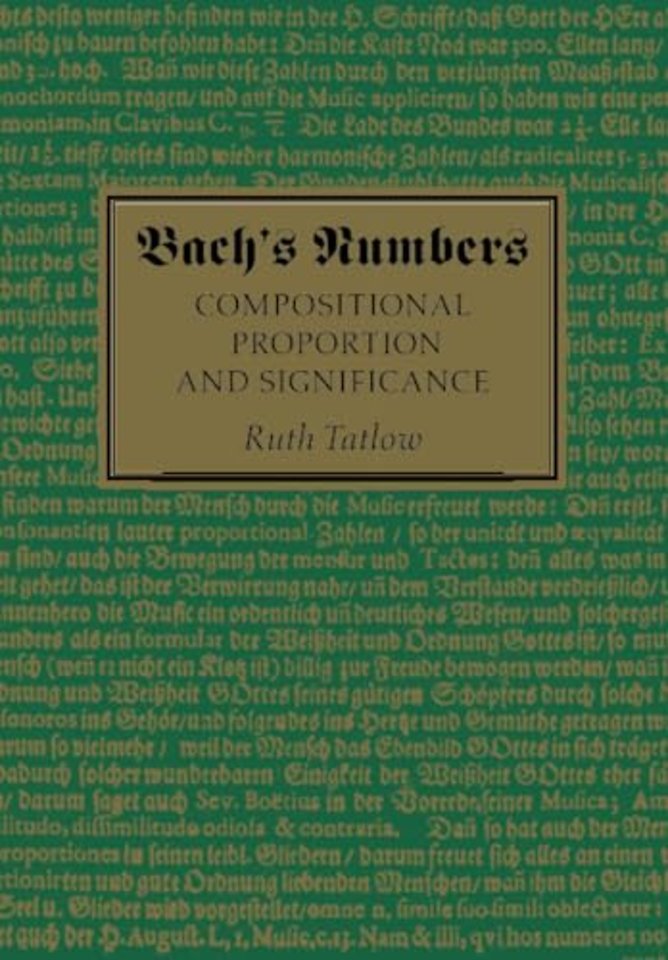 Bach's Numbers