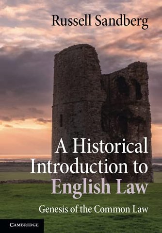 A Historical Introduction to English Law