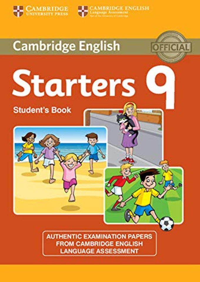 Cambridge English Young Learners 9 Starters Student's Book