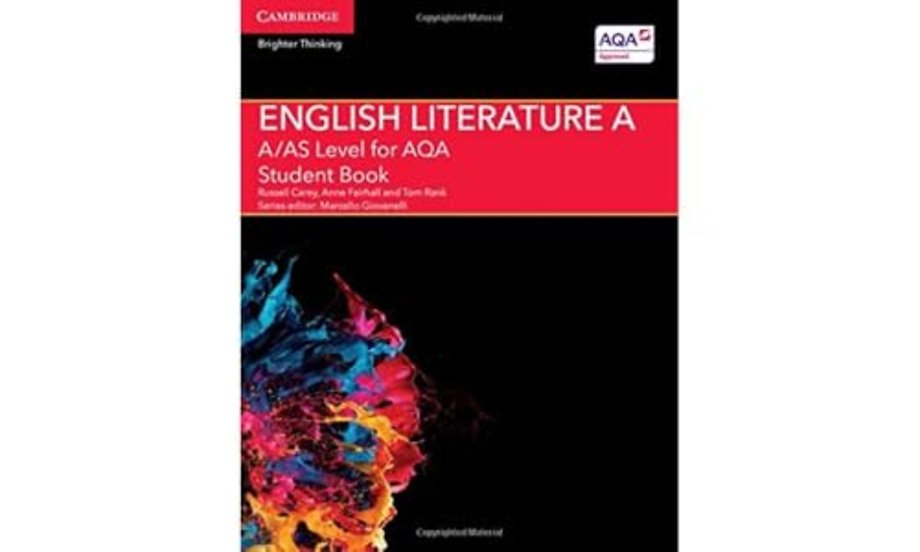 A/AS Level English Literature A for AQA Student Book
