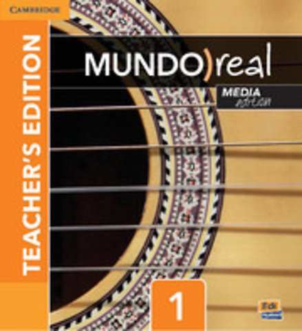 Mundo Real Media Edition Level 1 Teacher's Edition plus ELEteca Access and Digital Master Guide