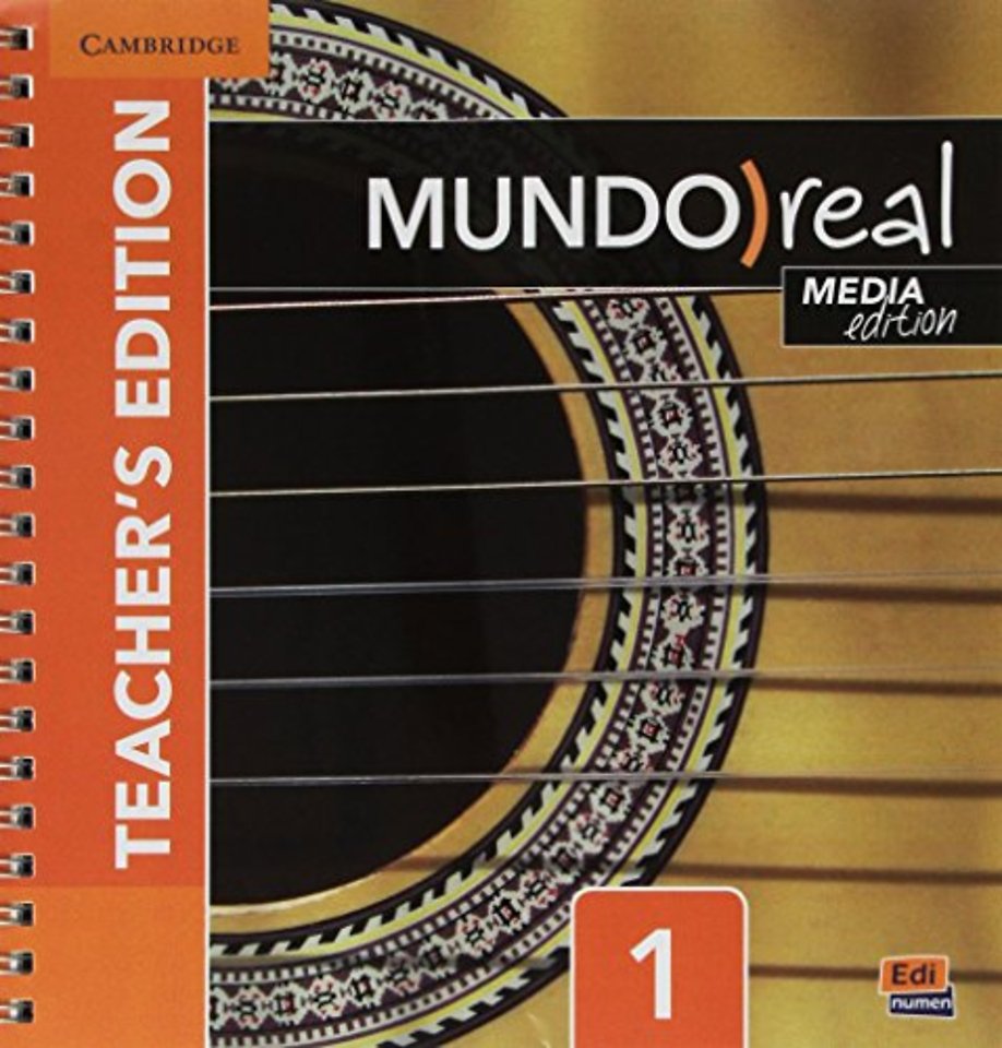 Mundo Real Media Edition Level 1 Teacher's Edition plus ELEteca Access and Digital Master Guide