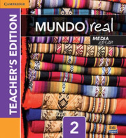 Mundo Real Media Edition Level 2 Teacher's Edition plus ELEteca Access and Digital Master Guide