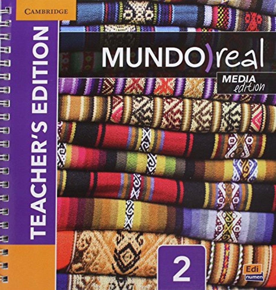 Mundo Real Media Edition Level 2 Teacher's Edition plus ELEteca Access and Digital Master Guide