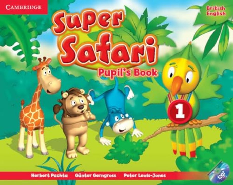 Super Safari Level 1 Pupil's Book with DVD-ROM