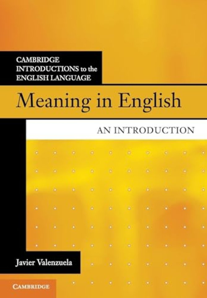 Meaning in English