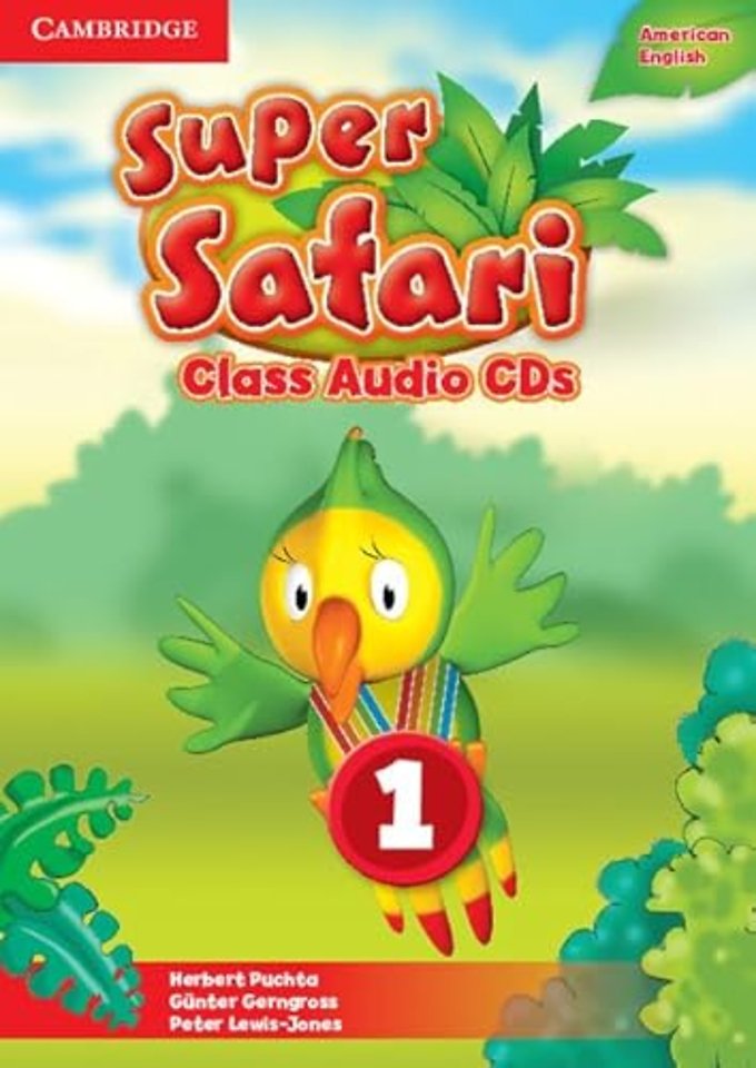 Super Safari American English Level 1 Class Audio CDs (2)