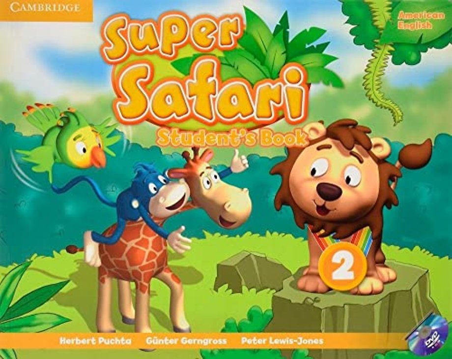 Super Safari American English Level 2 Student's Book with DVD-ROM