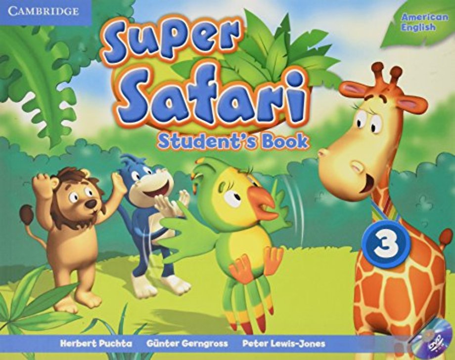 Super Safari American English Level 3 Student's Book with DVD-ROM