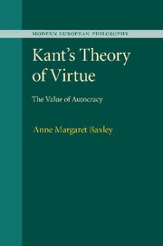 Kant's Theory of Virtue