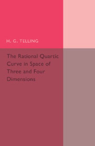 The Rational Quartic Curve in Space of Three and Four Dimensions