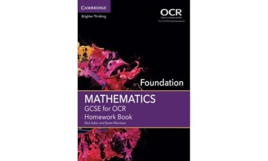 GCSE Mathematics for OCR Foundation Homework Book