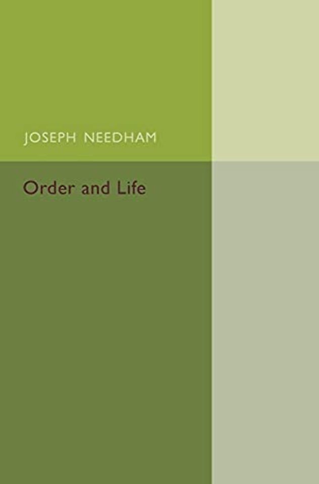 Order and Life