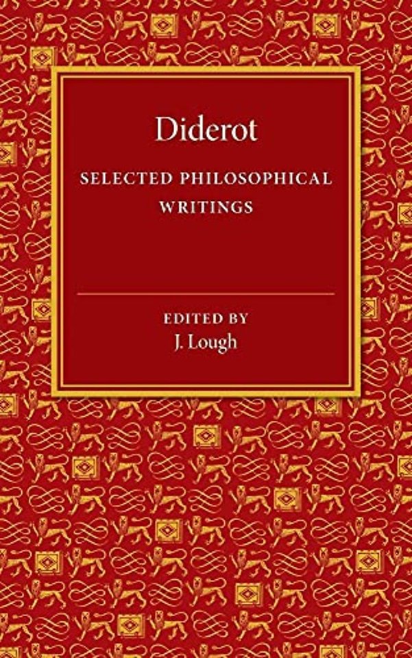 Diderot: Selected Philosophical Writings