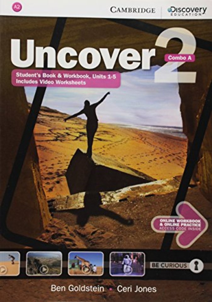 Uncover Level 2 Combo A with Online Workbook and Online Practice