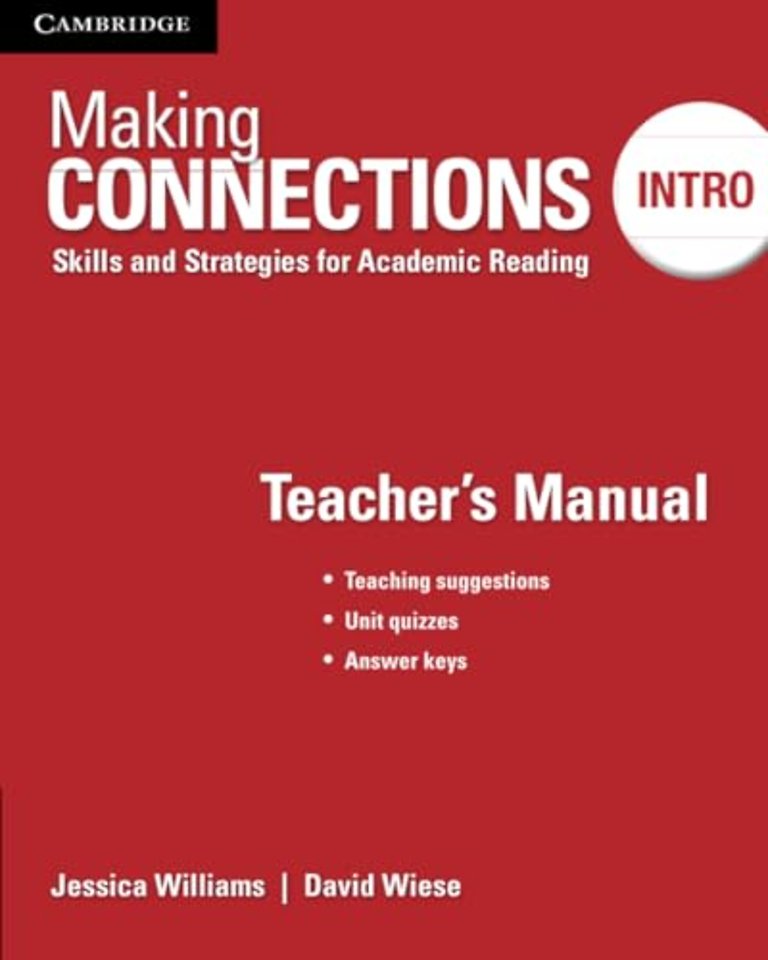 Making Connections Intro Teacher's Manual