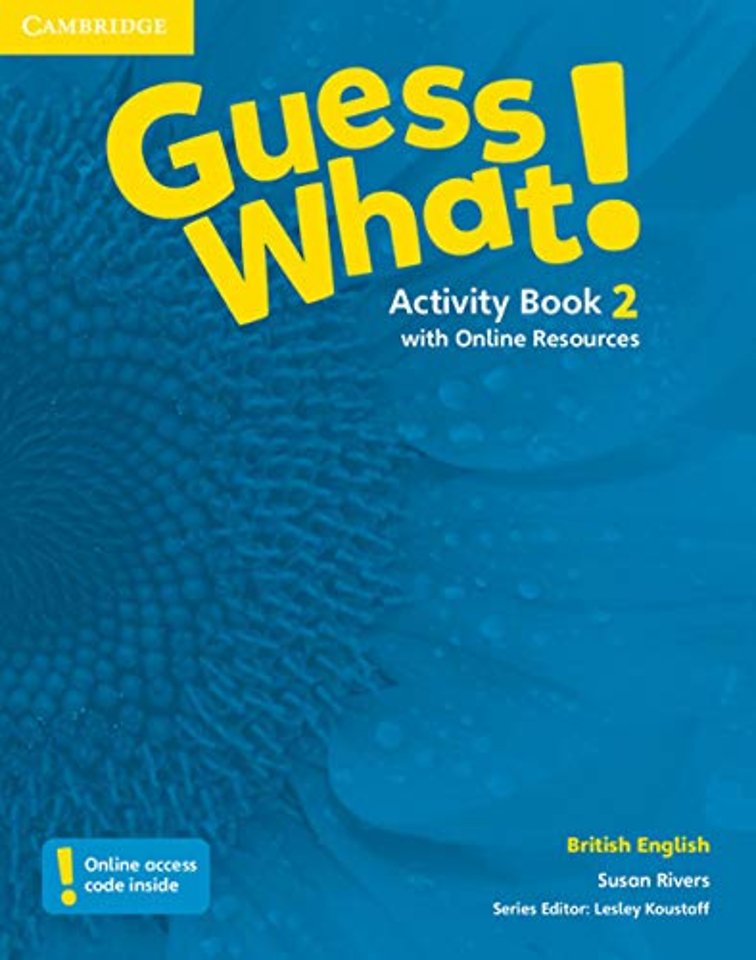 Guess What! Level 2 Activity Book with Online Resources British English
