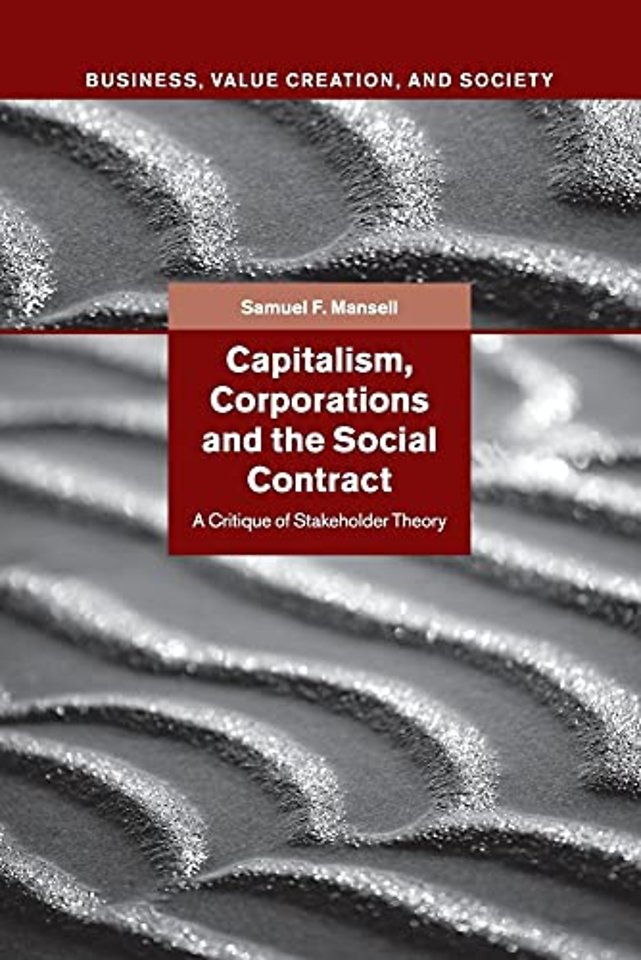 Capitalism, Corporations and the Social Contract