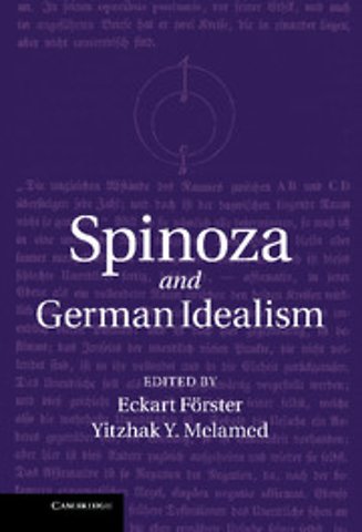Spinoza and German Idealism