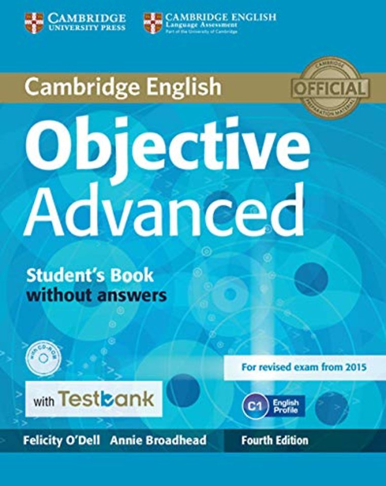 Objective Advanced Student's Book without Answers with CD-ROM with Testbank