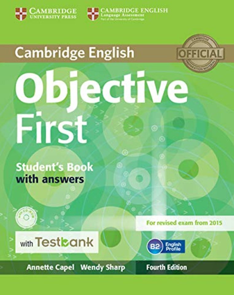Objective First Student's Book with Answers with CD-ROM with Testbank