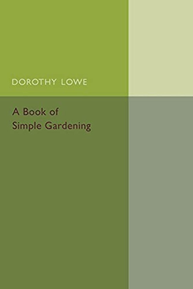 A Book of Simple Gardening
