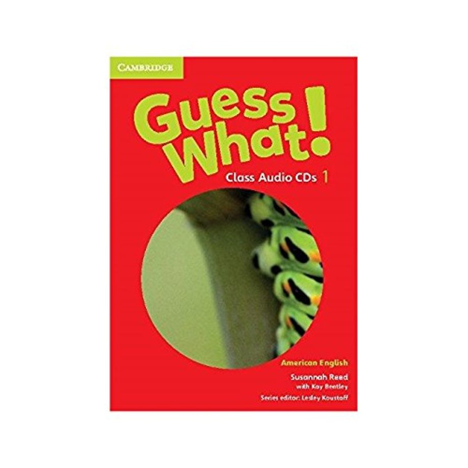 Guess What! American English Level 1 Class Audio CDs (3)