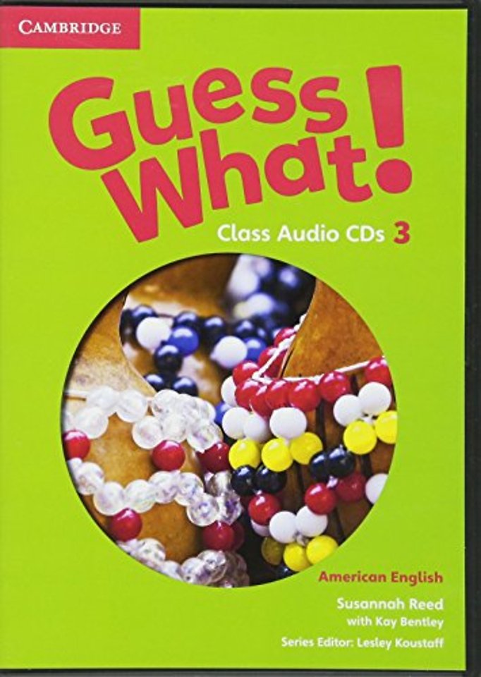 Guess What! American English Level 3 Class Audio CDs (2)