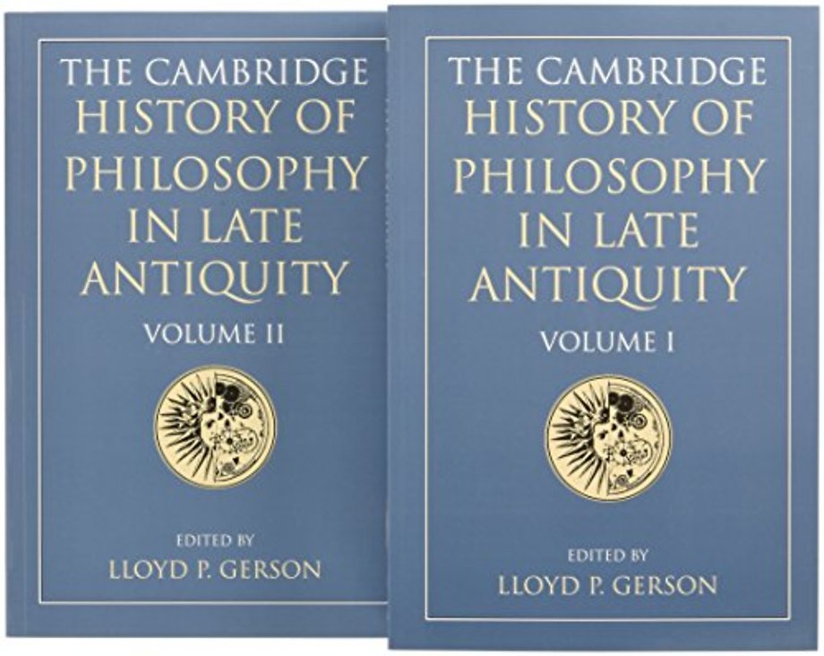 The Cambridge History of Philosophy in Late Antiquity 2 Volume Paperback Set