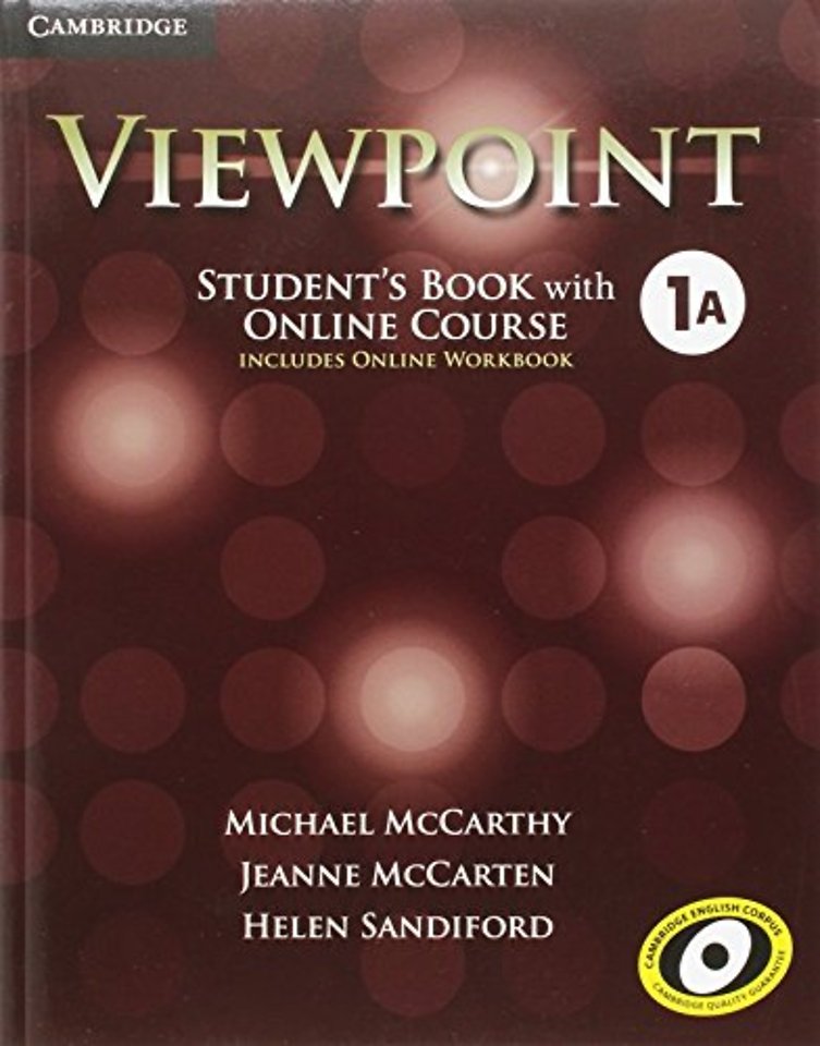 Viewpoint Level 1 Student's Book with Online Course A (Includes Online Workbook)