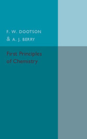 First Principles of Chemistry