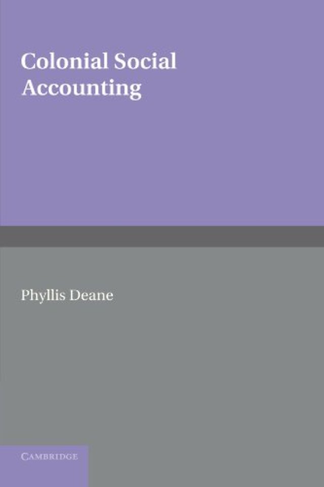 Colonial Social Accounting