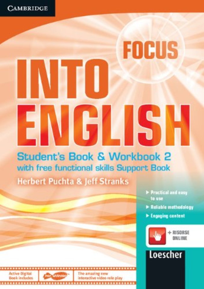 Focus-Into English Level 2 Student's Book and Workbook with Audio CD, Active Digital Book and Support Book Italian Edition