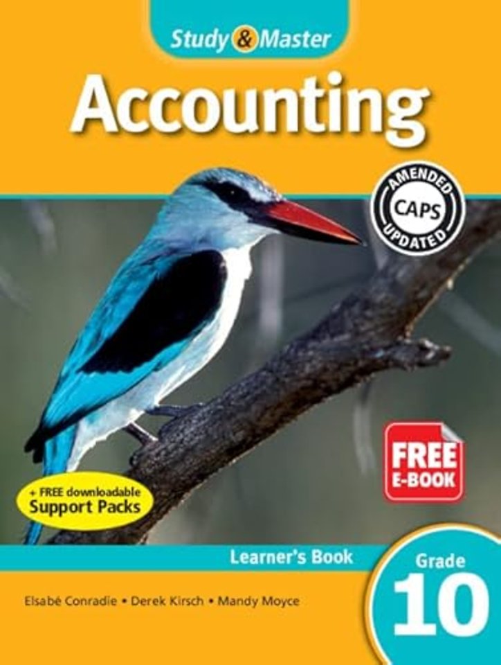 Study & Master Accounting Learner's Book Grade 10 Learner's Book Grade 10