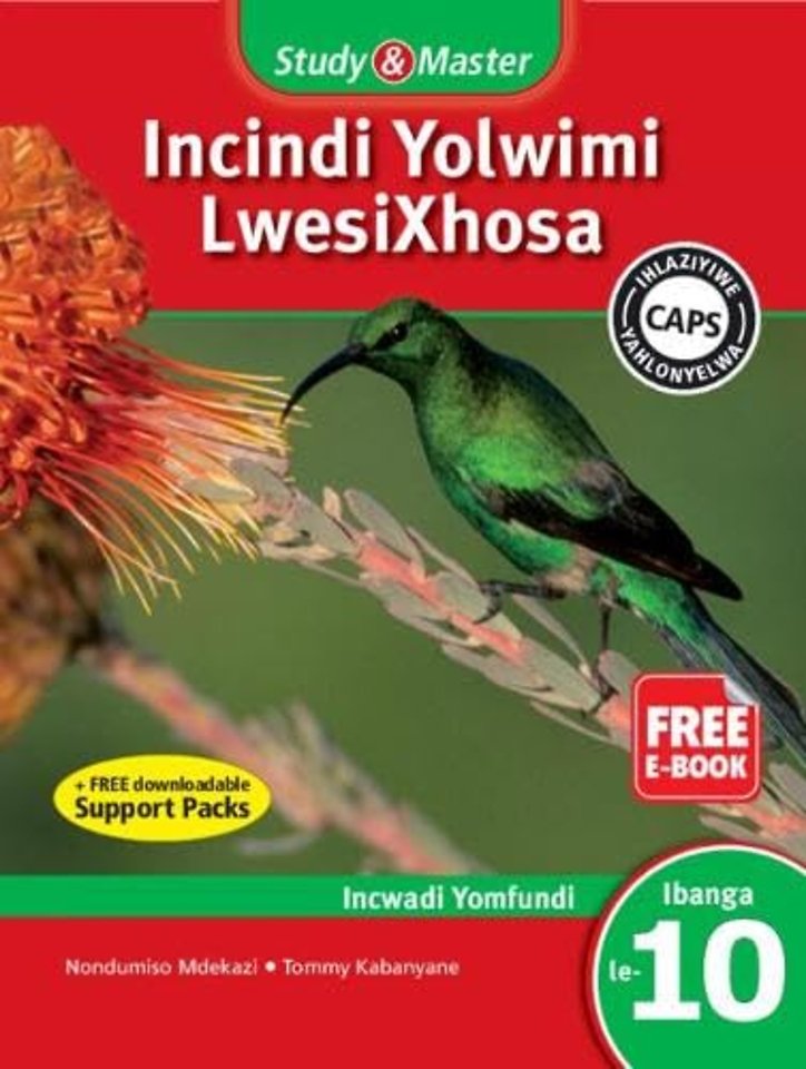 Study & Master Incindi Yolwimi LwesiXhosa Incwadi Yomfundi Ibanga le-10