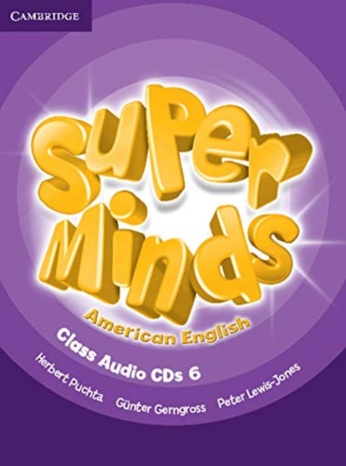 Super Minds American English Level 6 Class Audio CDs (4)