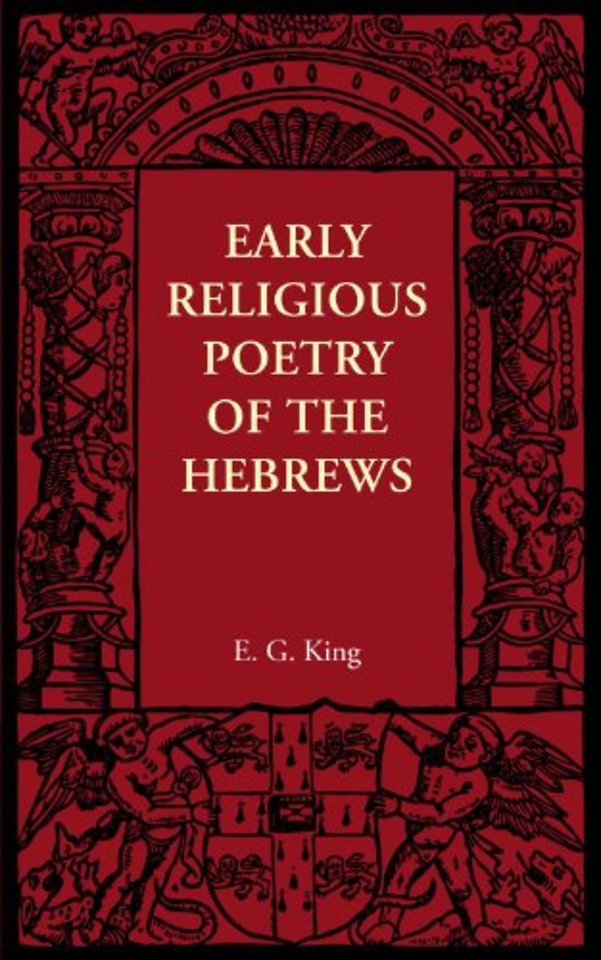 Early Religious Poetry of the Hebrews