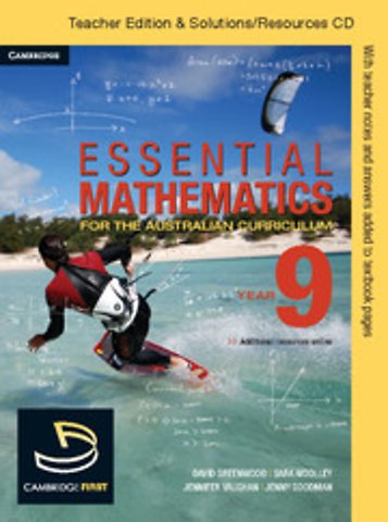 Essential Mathematics for the Australian Curriculum Year 9 Teacher Edition