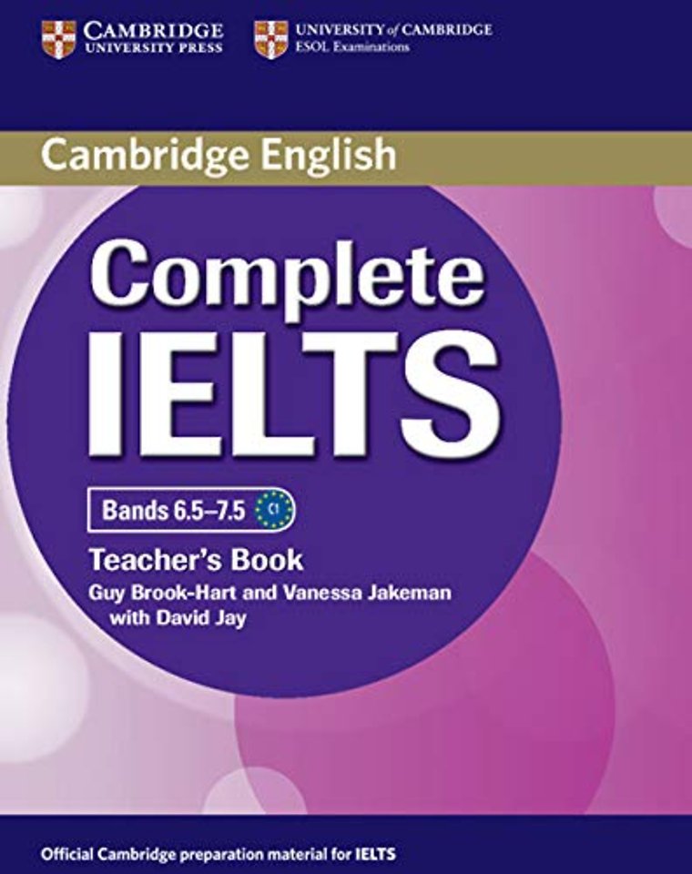 Complete IELTS Bands 6.5–7.5 Teacher's Book