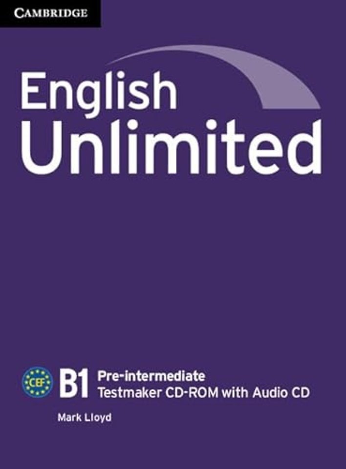 English Unlimited Pre-intermediate Testmaker CD-ROM and Audio CD