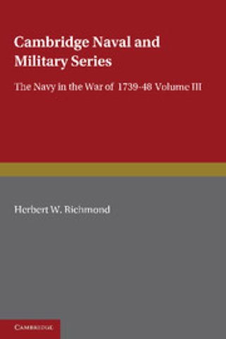 The Navy in the War of 1739–48: Volume 3