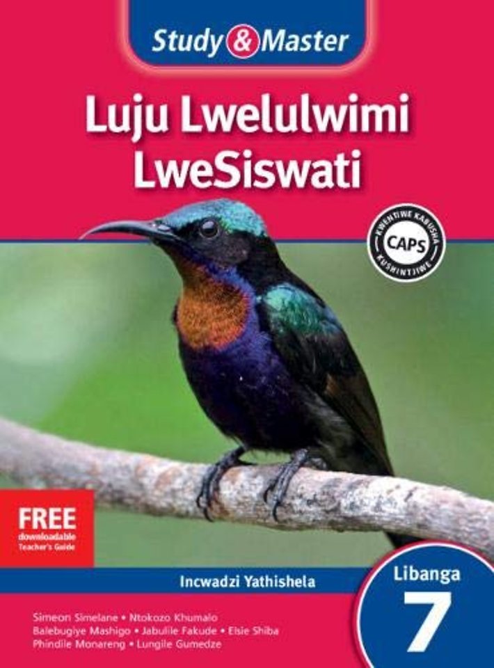 Study & Master Luju Lwelulwimi LweSiswati Incwadzi Yathishela Libanga 7