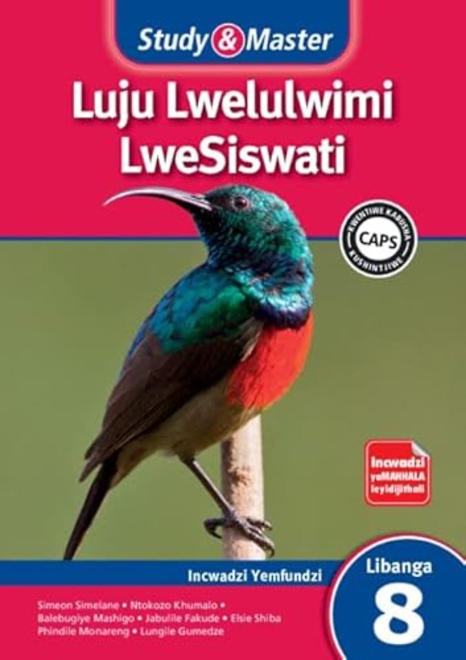 Study & Master Luju Lwelulwimi LweSiswati Incwadzi Yemfundzi Libanga 8