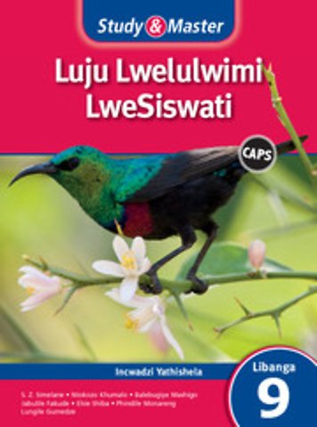 Study & Master Luju Lwelulwimi LweSiswati Incwadzi Yathishela Libanga 9