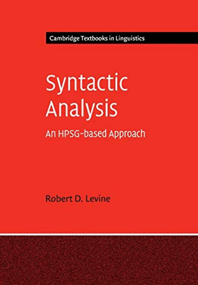 Syntactic Analysis
